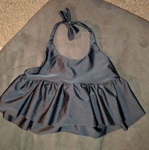 Black Kortni Jeane swing halter top